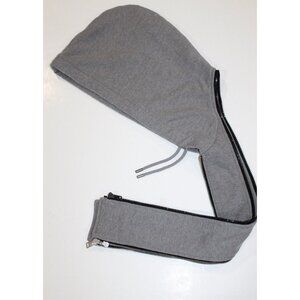 All Saints Allsaints Charter Mix Media Removable Hood for 2 in 1 Biker Jacket